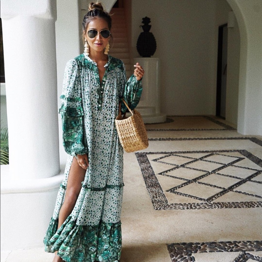 Spell Emerald Green Dress